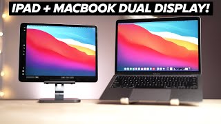 ULTIMATE PRODUCTIVITY  Sidecar on M1 iPad Pro and M1 MacBook Air [upl. by Asirem]