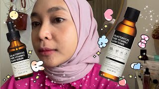 SOMEBYMI GALACTOMYCES VIT C TONER SERUM REVIEW koreanskincare shopeehaul somebymi somebymiserum [upl. by Aliel]