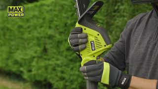 RYOBI RY36PHT50A0 Batterypowered Hedge Trimmer on Extension Pole  Assembly Tutorial Video [upl. by Gassman]