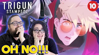 This is TRAGIC  Trigun Stampede EP 10 REACTION [upl. by Chrissy682]