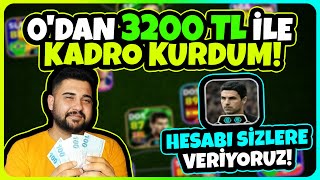 0dan 3200 TL İLE KADRO KURDUM SHOWTIME ÇIKARDIK BU HESABI SİZLERE VERİYORUM eFootball Mobile 25 [upl. by Belak361]