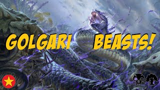 MTG Arena Golgari Beasts Standard Ranked BO1 [upl. by Cimah555]