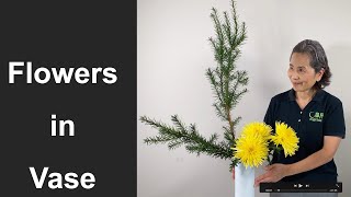 How to Arrange Flowers in A Vase [upl. by Aniretake320]