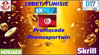 1xbet tunisie inscription complete 2024 [upl. by Wivinia]