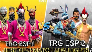 BEST OF 3 TRF ESPORT 1 VS TRG ESPORTS 2 HIGHLIGHTS [upl. by Hsirrehc]