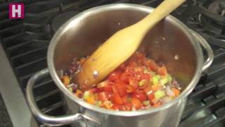 Healthy eating with Alli Godbold Episode 04 Lentil and vegetable soup [upl. by Lacagnia]