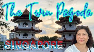 The Twin Pagoda in Chinese Garden Singapore singapore [upl. by Ardnosac]