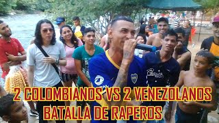 dos colombianos vs dos venezolanos lou jack ema music vs srteet fiver [upl. by Aened]