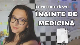 Lucruri pe care trebuie sa le stii inainte de admiterea la medicina [upl. by Ronnica690]