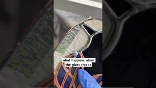 what happens if the glass cracks stainedglass [upl. by Gnanmas]