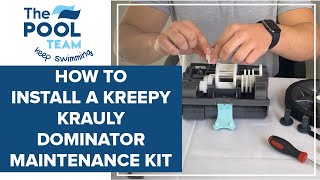 How to install a Kreepy Krauly Dominator TuneUp Kit  Maintenance Kit [upl. by Colley]