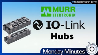 Murrelektronik IOLink Hubs at AutomationDirect [upl. by Koloski]