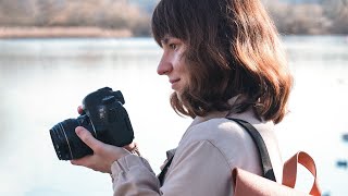 Best Budget Portrait Lens Canon 85mm f18 Review [upl. by Anitsrihc]