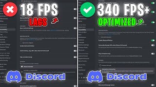 Best DISCORD Settings for Smooth and LAG Free Gaming  Complete Optimization Guide✅ [upl. by Haya]