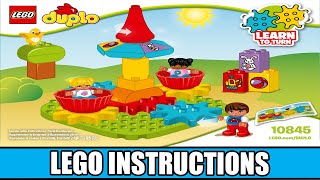 LEGO Instructions  Duplo  10845  My First Carousel [upl. by Accber]