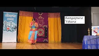 Bharatanatyam  Rangapura Vihara  Muthuswami Dikshitar Aaradhana at Edmonton [upl. by Kama]