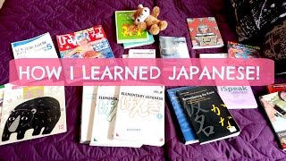 How I Learned Japanese Part 1 Books [upl. by Kelci]