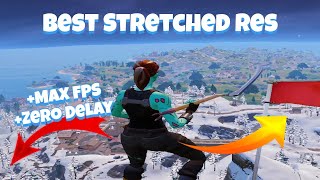 How to get Stretched Resolution in Fortnite Chapter 5  Huge FPS Boost 🎮🔧 [upl. by Doley]