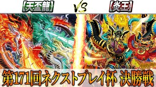 【遊戯王】第171回ネクストプレイ杯決勝戦実況解説！！【天盃龍】VS【炎王】 [upl. by Nednerb]