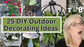 25 DIY Outdoor Projects to Transform Your Patio and Yard [upl. by Notled]