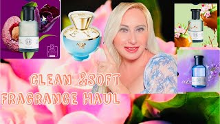 Clean Fresh Fragrance Haul  Shay Blue New Fragrances  Versace and More fragrance [upl. by Leihcey950]