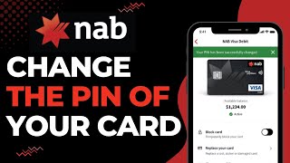 How to Change the Pin of your NAB Card  National Australia Bank [upl. by Pinsky]