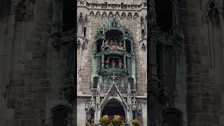 Neues Rathaus in Munich MünchenDeutschlandgermany gerclocktowertowerclockmunichcityrathaus [upl. by Arlie]