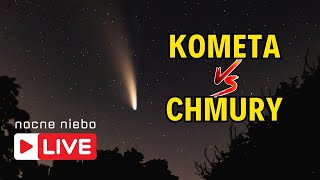 Kometa C2023 A3 TsuchinshanATLAS vs chmury  Nocne Niebo live [upl. by Aicenav]