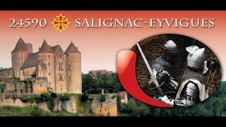 Le Village Médiéval reconstitué de Salignac Eyvigues [upl. by Alimhaj]