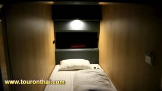 My Bed  budget hotel in Bangkok มีด้วยเหรอโรงแรมแคปซูลในกรุงเทพแค่ 450 [upl. by Eelessej]