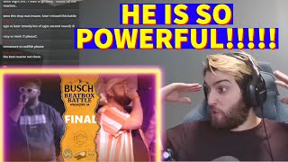 KING INERTIA vs MATCH  BUSCH BEATBOX BATTLE 2022 REACTION beatbox beatboxing [upl. by Mayhew]