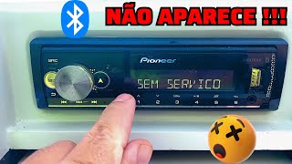 🛜Pioneer não aparece bluetooth como ativar [upl. by Comethuauc]