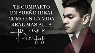 LETRA ¨TE COMPARTO¨  Virlan García Lyric Video [upl. by Eeldarb]