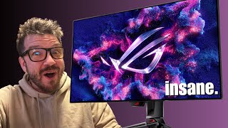 4k gaming has peaked  Asus PG32UCDP Review [upl. by Ludwig]