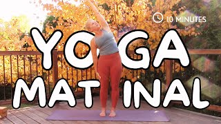 10 min Yoga matinal pour débutant débutant en douceur [upl. by Ydolem551]