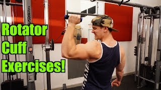 Top 5 Rotator Cuff Exercises [upl. by Hartman]