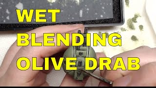 CSO Tutorial Wet Blending Olive Drab Livestream [upl. by Parris]