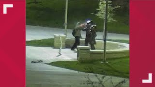 UToledo police looking for person who vandalized new mascot statues sidewalks [upl. by Ddarb]