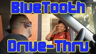 BlueTooth Drive Thru Prank  OmarGoshTV [upl. by Anoik250]