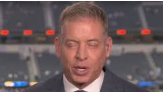 Troy Aikman sparks major concern from NFL fans after appearance on Monday Night Football broadcast [upl. by Silvano337]