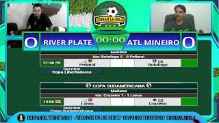 RIVER vs ATL MINEIRO  CORRAN LA BOLA OCUPANDO TERRITORIO [upl. by Chiaki]