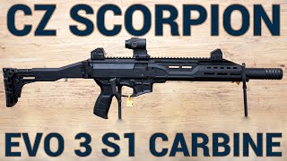 CZ Scorpion EVO 3 S1 Carbine [upl. by Noyrb]