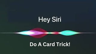 Siri Card Trick  Magician amp Mentalist Nate Jester [upl. by Meras923]