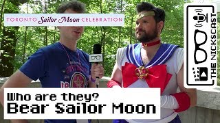 Who are they Bear Sailor Moon  Toronto Sailor Moon Celebration 2017  The Nickscast [upl. by Diraf]