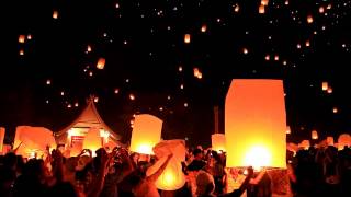 Yi Peng Festival CHiang Mai Thailand 2013 [upl. by Angil]