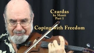 Czardas Monti Violin Tutorial [upl. by Osswald]