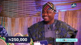 Masoyinbo Episode Thirty Exciting Game Show Teaching Yoruba Culture [upl. by Nahtnanhoj994]