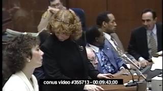 OJ Simpson Trial  March 2nd 1995  Part 3 [upl. by Rrats740]