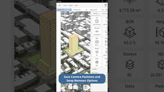 Feasibility studies in Revit with ease  save and manage camera positions [upl. by Odranreb]