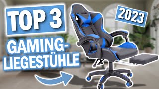 Beste GAMINGSTÜHLE mit LIEGEFUNKTION im Vergleich  Top 3 Gamingstühle mit Liegefunktion [upl. by Margaretta]